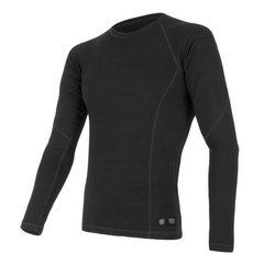 Термофутболка чоловіча Sensor Merino DF LS black 15100021, SM11M-black-L SM11M-black-L фото