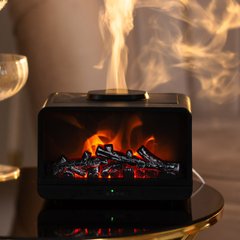 Зволожувач повітря Flame Fireplace Aroma Diffuser Black зволожувач очищувач повітря HPLN001G фото
