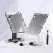 Зеркало для макияжа с 16 LED подсветкой Mirror White. QR-563 Цвет: белый 21021 фото 3