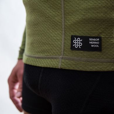Термофутболка чоловіча Sensor Merino DF LS safari 17200031, SM11M-safari-XL SM11M-safari-XL фото