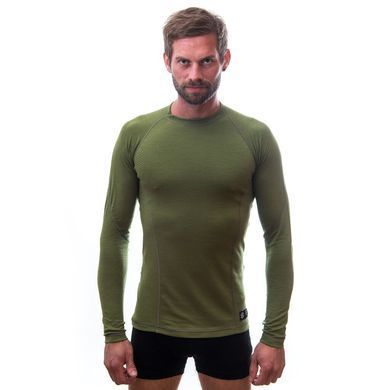 Термофутболка чоловіча Sensor Merino DF LS safari 17200031, SM11M-safari-XL SM11M-safari-XL фото