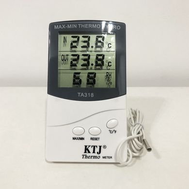 Термометр гігрометр TA 318 з виносним датчиком температури ws92532 фото