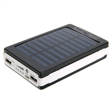 УМБ Power Bank Solar 20000 mAh мобільне зарядне із сонячною панеллю та лампою ws44689-1 фото