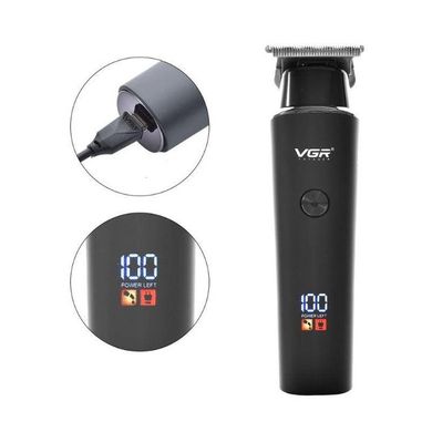 Триммер для волос VGR V-937, с USB-кабелем для зарядки, светодиодным дисплеем, 3 насадками ws75891 фото