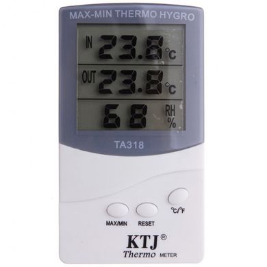 Термометр гігрометр TA 318 з виносним датчиком температури ws92532 фото