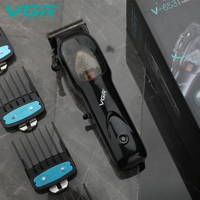 Машинка для точної стрижки бороди та волосся VGR Hair Clipper V-653 Voyager, Електробритва JO-682 для голови 345637 фото