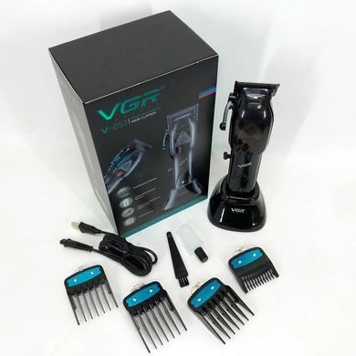 Машинка для точної стрижки бороди та волосся VGR Hair Clipper V-653 Voyager, Електробритва JO-682 для голови 345637 фото