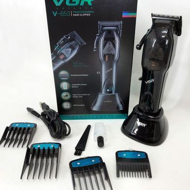 Машинка для точної стрижки бороди та волосся VGR Hair Clipper V-653 Voyager, Електробритва JO-682 для голови 345637 фото