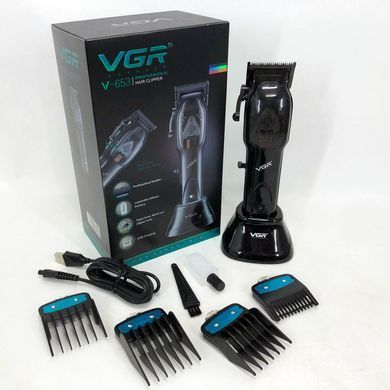 Машинка для точної стрижки бороди та волосся VGR Hair Clipper V-653 Voyager, Електробритва JO-682 для голови 345637 фото
