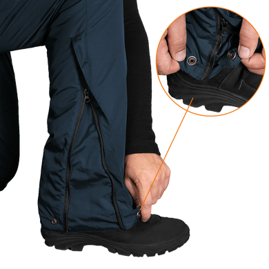 Зимние штаны Patrol Nylon Taslan Темно-синие (7399), XL 7399-XL фото