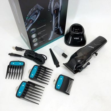 Машинка для точної стрижки бороди та волосся VGR Hair Clipper V-653 Voyager, Електробритва JO-682 для голови 345637 фото