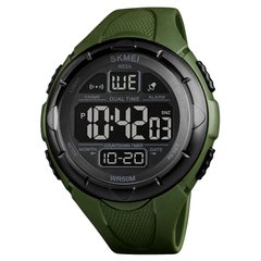 Годинник наручний чоловічий SKMEI 1656GN ARMY GREEN, годинник наручний електронний тактичний. Колір: зелений ws73461-1 фото