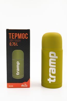 Термос Tramp Soft Touch 0,75 л TRC-108-yellow фото