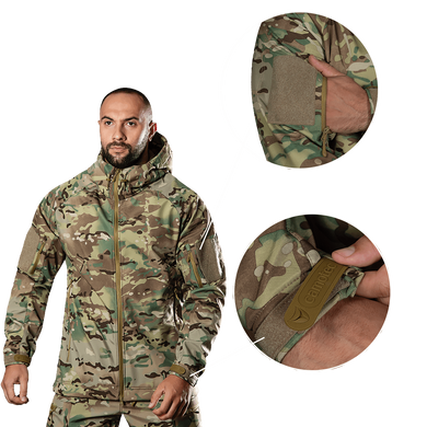 Куртка CM Stalker SoftShell Multicam (7089), M 7089(M) фото