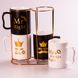 Набір керамічних чашок Kingdom of Love на підставці 4 штуки чашки для кави HPCYA3679 фото 2