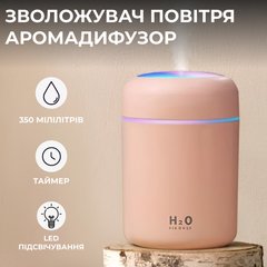 Зволожувач повітря H2O Humidifier USB 300ml очищувач зволожувач повітря HPBH15566P фото