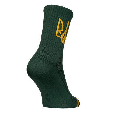 Шкарпетки Тризуб Темно-зелені (7166), 42-45 7166(42-45) фото