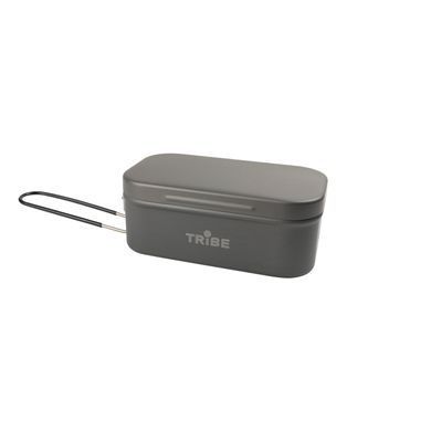 Контейнер для їжі Tribe Lunch Box Alu T-FG-0016-grey T-FG-0016-grey фото