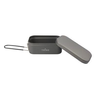 Контейнер для їжі Tribe Lunch Box Alu T-FG-0016-grey T-FG-0016-grey фото
