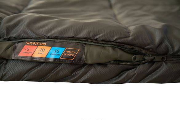 Спальний мішок Tramp Shypit 500 Wide ковдра з капюшоном правий olive 220/100 UTRS-062L-R UTRS-062L-R фото