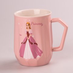 Чашка керамічна Princess 450мл Діснеєвська принцеса чашки для кави Рожевий HPCYM0859P фото