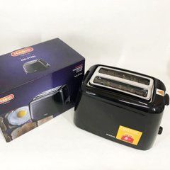 Тостер MAGIO MG-273, тостер для кухни бытовой, электро тостер, хороший тостер, электронный. Цвет: черный ws44256-1 фото