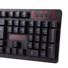 Клавиатура с мышкой HK-6500, игровой комплект мышь и клавиатура usb, клавиатура KC-404 мышь комплекты 26684 фото