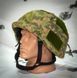 Кавер Kirasa на шлем с козырьком Ballistic Helmet KC-HM001 пиксель (KI604) KI604 фото 3