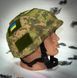 Кавер Kirasa на шлем с козырьком Ballistic Helmet KC-HM001 пиксель (KI604) KI604 фото 4