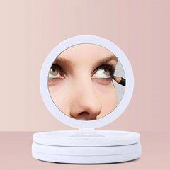 Розумне дзеркало для макіяжу Large Mirror LED, Складное зеркало для макияжа, Зеркала UA-967 с подсветкой 217047 фото