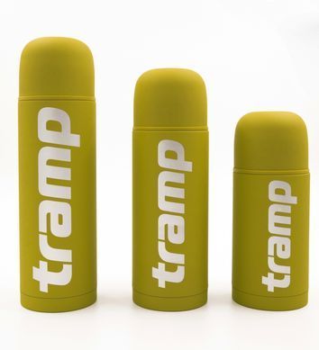 Термос TRAMP Soft Touch 1,2 л, Хакі TRC-110-khaki фото