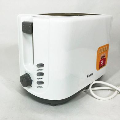 Тостер MAGIO MG-276, вертикальний тостер для тостів, тостер для 2 грінок електричний горизонтальний ws66719 фото