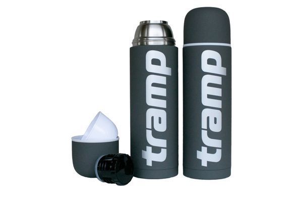 Термос TRAMP Soft Touch 1,2 л, Хакі TRC-110-khaki фото
