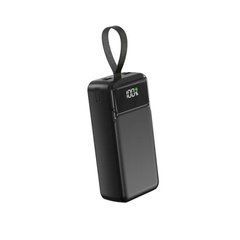 Power Bank Aspor A317 Fast Charge 30000mAh (USB-C/USB/Type-C/Lightning/22.5W)- чорний (900168) 900168 фото