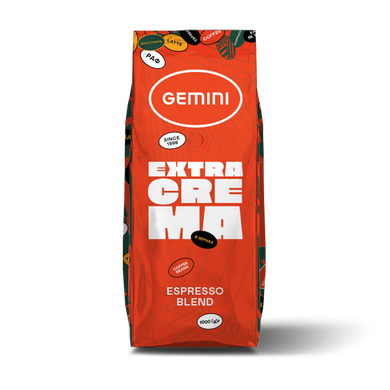 Кофе Gemini Extra Crema в зернах 1 кг newс4422 фото