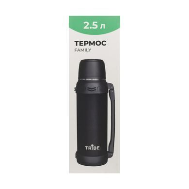 Термос Tribe Family line 2.5 л T-DG-0002, black T-DG-0002-black фото