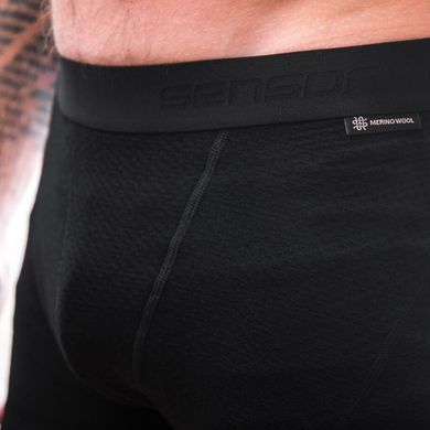 Термотруси чоловічі Sensor Merino DF black 15100027, SM21M-black-XL SM21M-black-XL фото