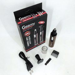 Бритви для гоління чоловічі електричні GEMEI GM-3112 2в1, Професійна DQ-454 чоловіча електробритва 4372 фото