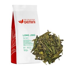 Чай листовий Gemini Long Jing 100г 0300 фото