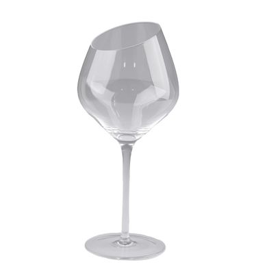 Скляні келихи на високій ніжці фужери набір келихів для вина 6 штук HP101 фото