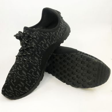 Чоловічі кросівки сітка 40 розмір. Еспадрильї чоловічі | Легкі літні чорні кросівки. Модель 74612. Колір: чорний ws74612 фото
