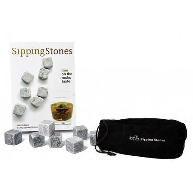 Камені для віскі Whiskey Stones з стеатита (9шт) ws58386 фото