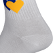 Шкарпетки Жовто-блакитні серця Сірі (7167), 36-40 7167(36-40) фото 4