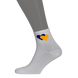 Шкарпетки Жовто-блакитні серця Сірі (7167), 36-40 7167(36-40) фото 2