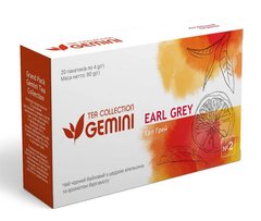 Чай Gemini Гранд Пак для чайника Earl Grey Ерл Грей 20шт 0049 фото
