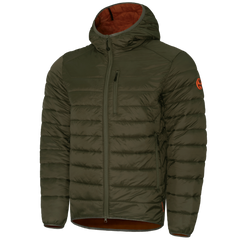 Легкий Пуховик Storm Hood G-Loft 150 Олива/Помаранчовий, S 2459-S фото