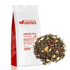 Чай листовий Gemini Ginger Tea Імбирний чай 100г 0105 фото