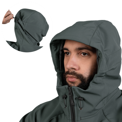 Куртка Rubicon SoftShell Графіт (7494), S 7494-S фото