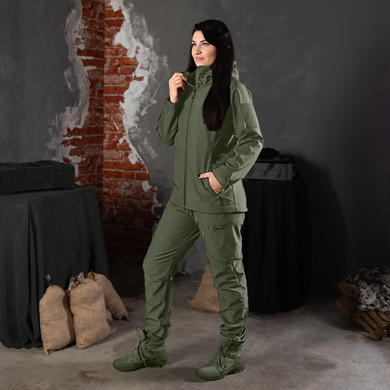 Штани Pani SoftShell Олива (8485), 2XL 8485(2XL) фото