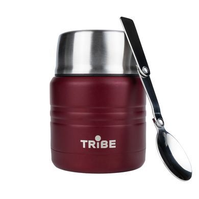 Термос Tribe Food Jar харчовий 0,35 л T-DE-0021, red T-DE-0021-red фото